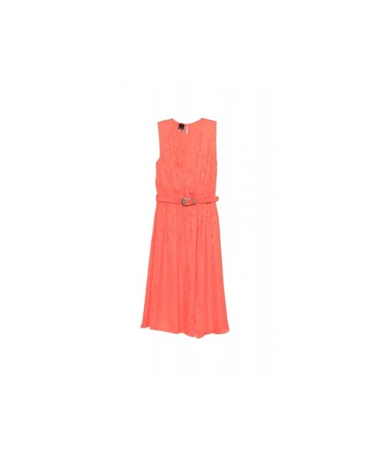 Pinko Red Midi Dresses