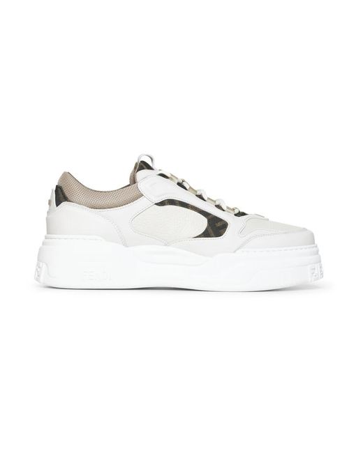 Fendi White Sneakers for men