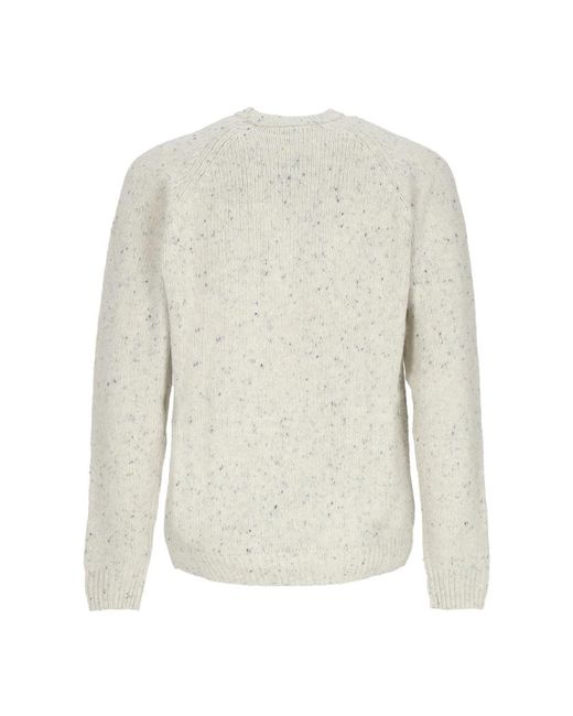 Carhartt White Round-Neck Knitwear for men