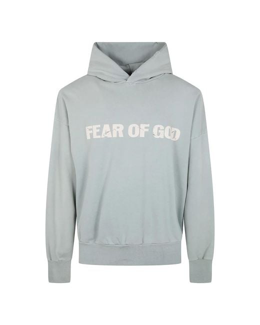 Fear Of God Heaven Hoodie in het Gray voor heren