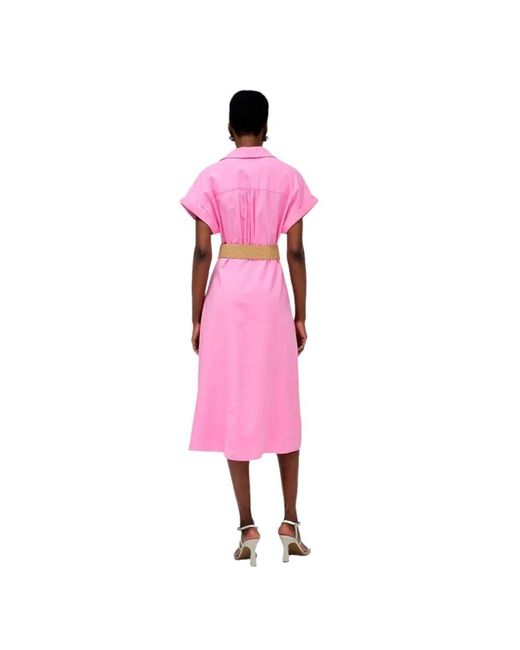 Salsa Jeans Pink Midi Dresses