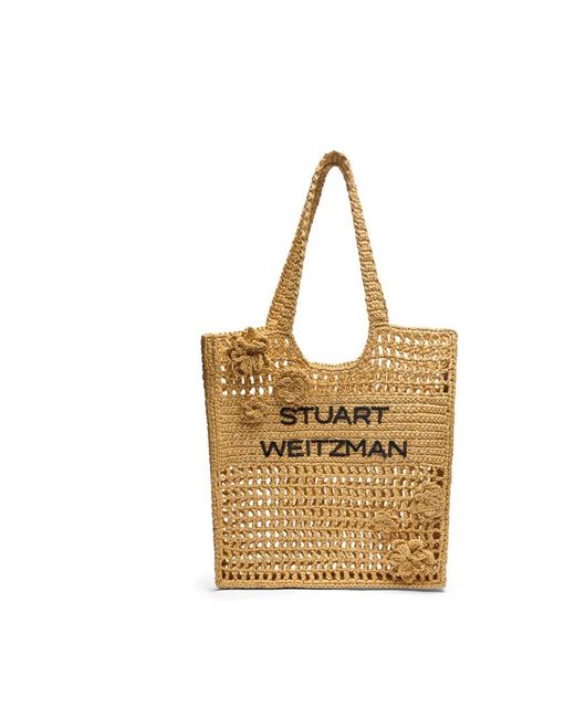 Stuart Weitzman Metallic Tote Bags