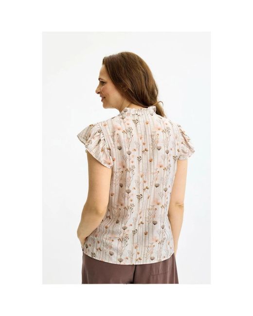 iN FRONT Blouses in het Natural
