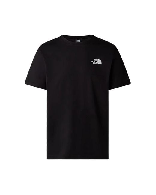 T-Shirts di The North Face in Black da Uomo