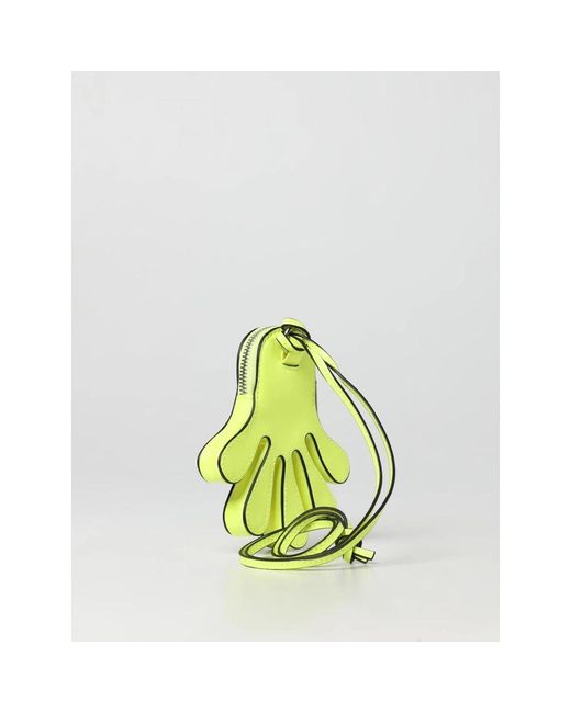 Wallets & Cardholders di MSGM in Yellow da Uomo
