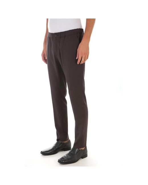 Daniele Alessandrini Gray Chinos for men