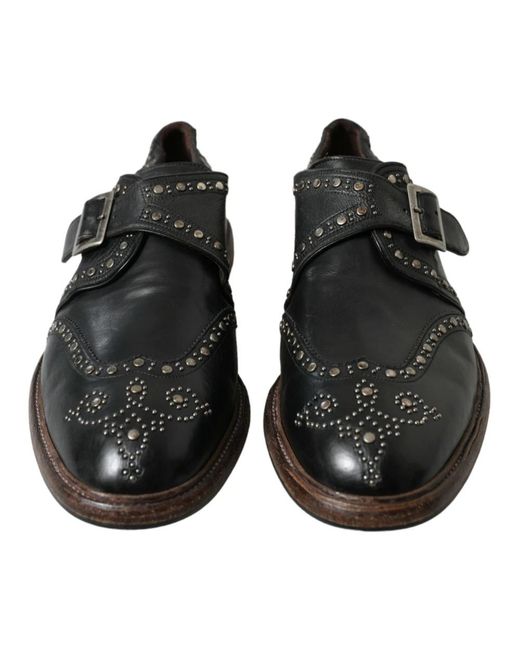 Dolce & Gabbana Black Loafers for men