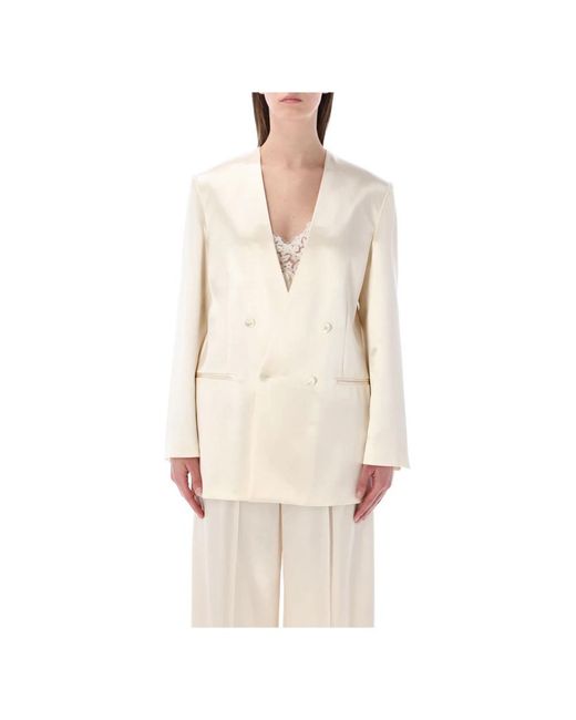 Blazers Alberta Ferretti de color Natural