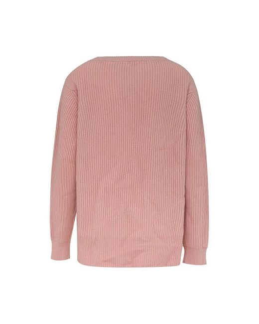 Malo Pink Cashmere Knitwear