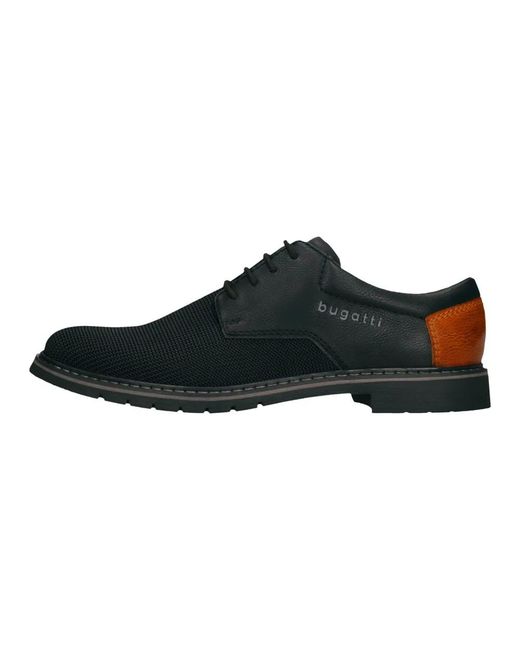 Bugatti Black Dress Shoes for men