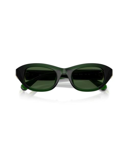 Swarovski Green Sunglasses