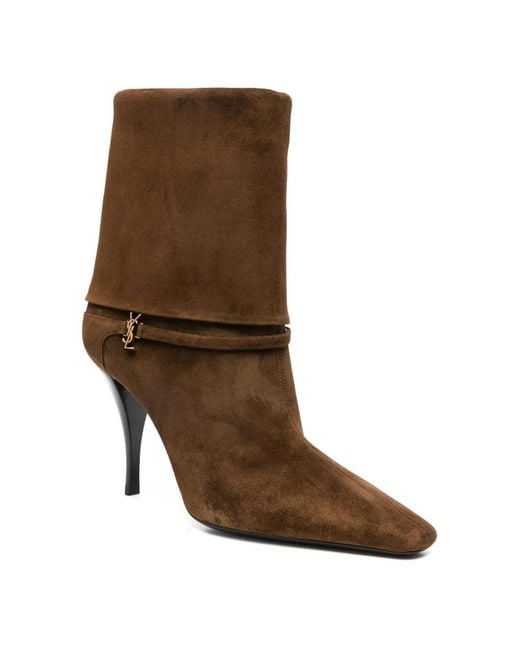 Saint Laurent Brown Boots