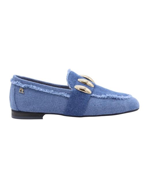 Babouche Blue Mokassin