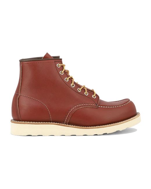 Lace-Up Boots di Red Wing in Brown da Uomo