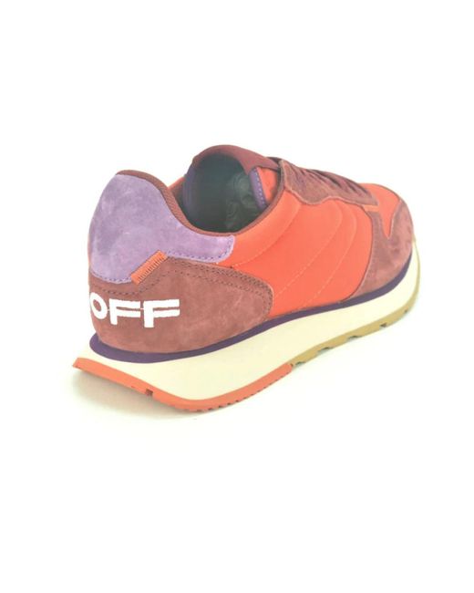 HOFF Schoenen ,Oranje ,Combi Runner Sneakers in het Pink
