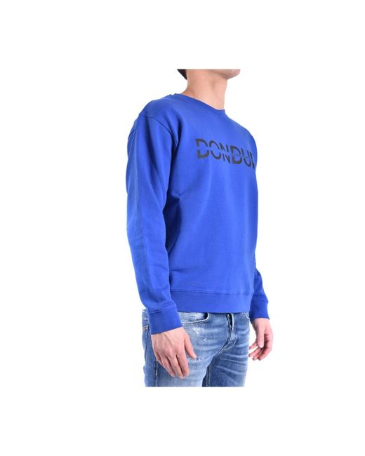 Dondup Blue Sweatshirts for men