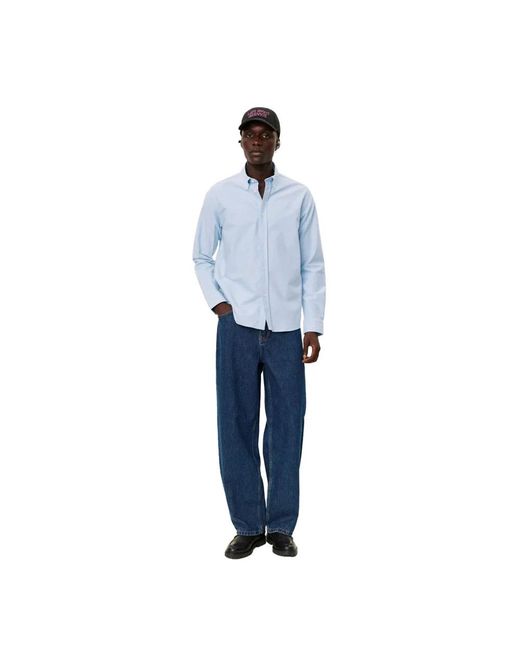 Les Deux Blue Casual Shirts for men
