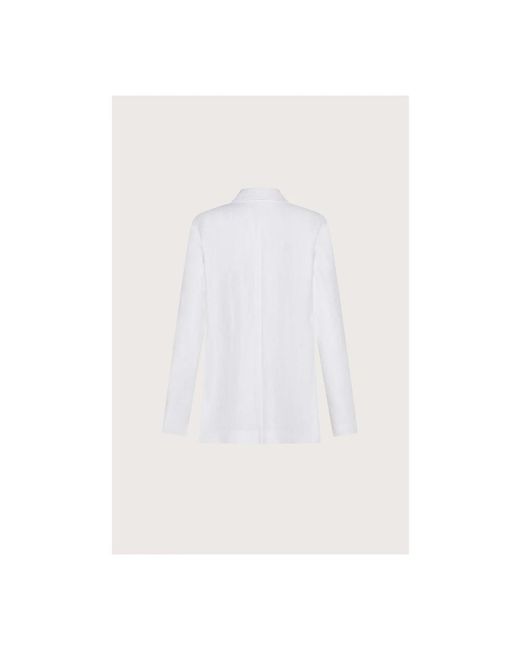 Seventy Jassen ,Wit ,Polyester Giacca in het White