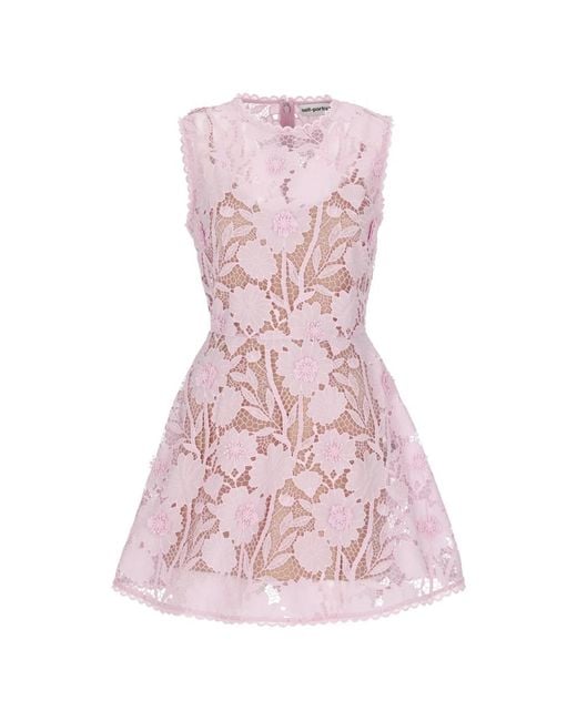 Self-Portrait Pink Party Dresses