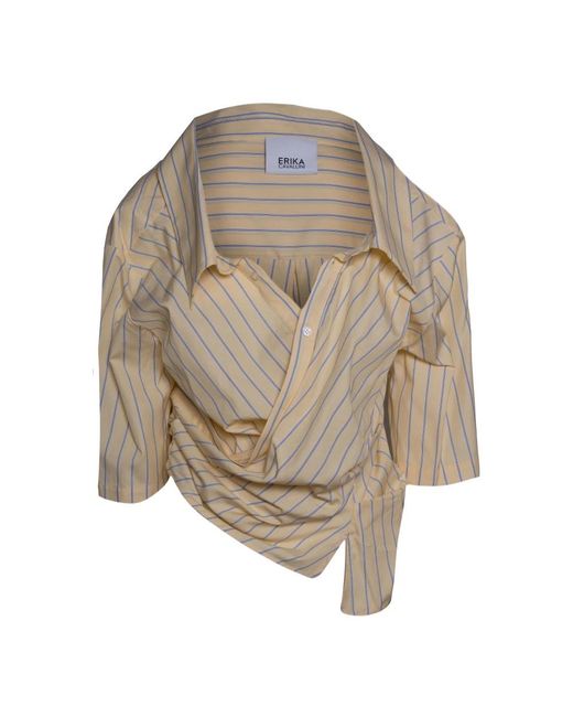 Erika Cavallini Semi Couture Natural Shirts