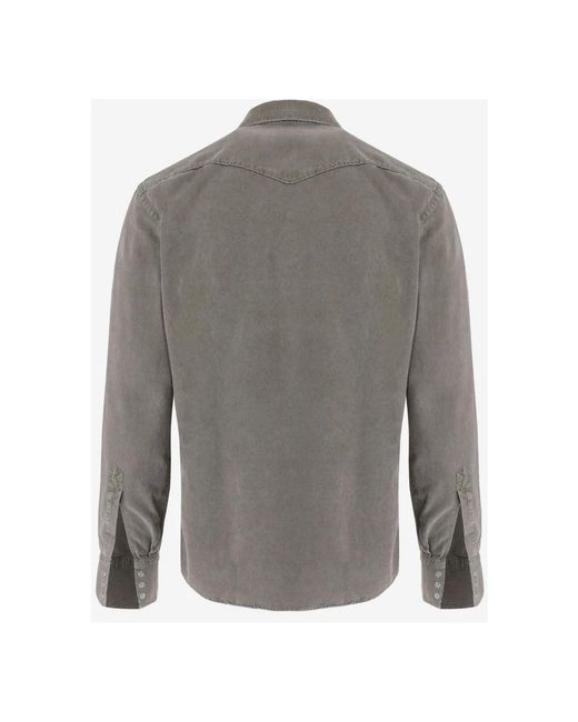 Alessandro Gherardi Gray Casual Shirts for men