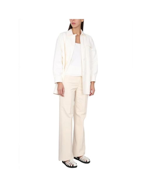 Max Mara White Light Jackets