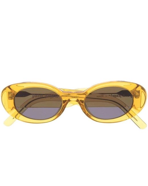 Palm Angels Yellow Sunglasses