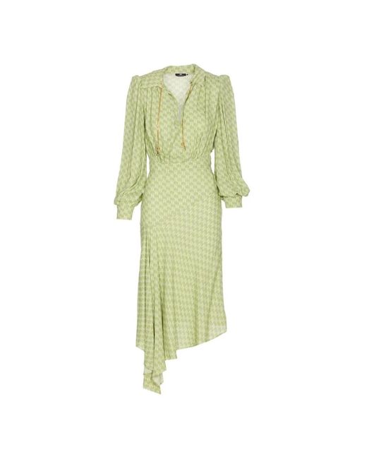 Dresses > day dresses > shirt dresses Elisabetta Franchi en coloris Green