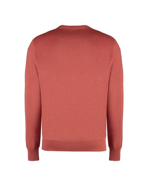 Round-Neck Knitwear THE (Alphabet) pour homme en coloris Red