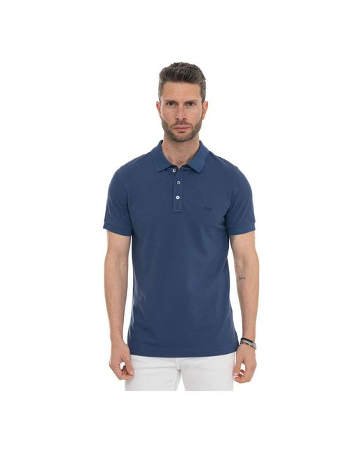 Fay Blue Polo Shirts for men