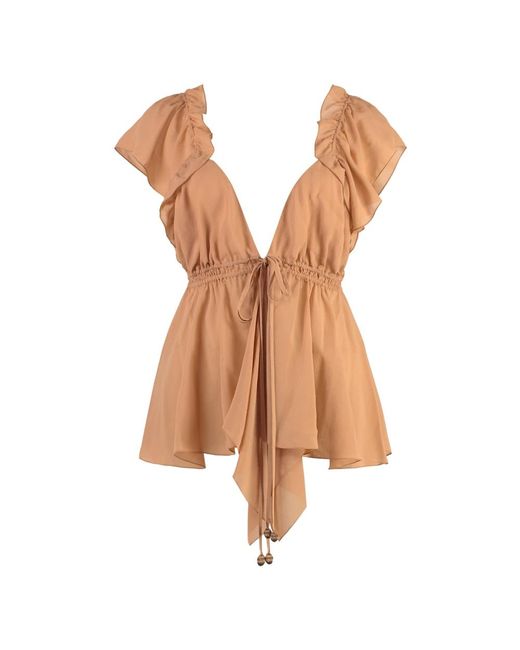 Chloé Blouses in het Brown