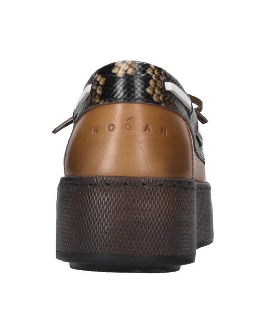 Hogan Brown Loafers