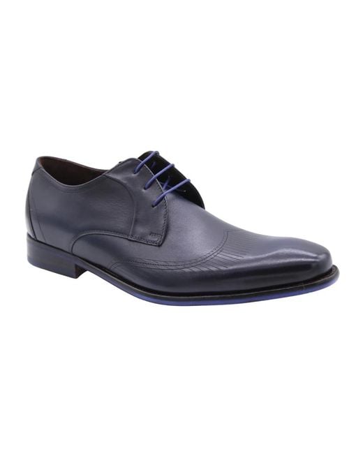 Floris Van Bommel Blue Dress Shoes for men