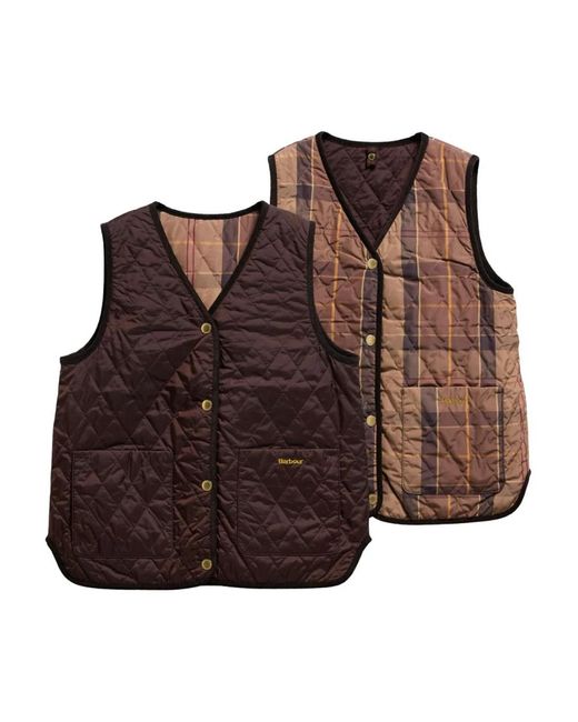 Barbour Vests in het Brown