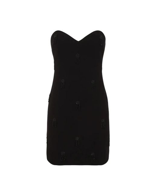 Short Dresses P.A.R.O.S.H. de color Black