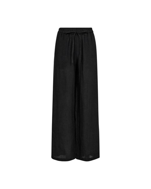 co'couture Black Wide Trousers