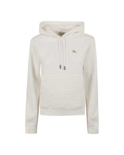 Burberry White Hoodies
