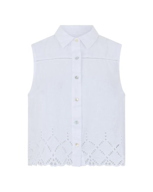 120% Lino Blue Shirts