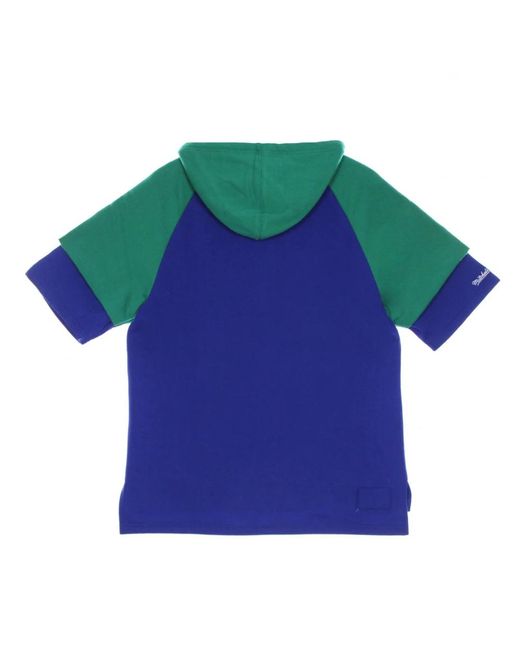 Mitchell & Ness Blue Hoodies for men