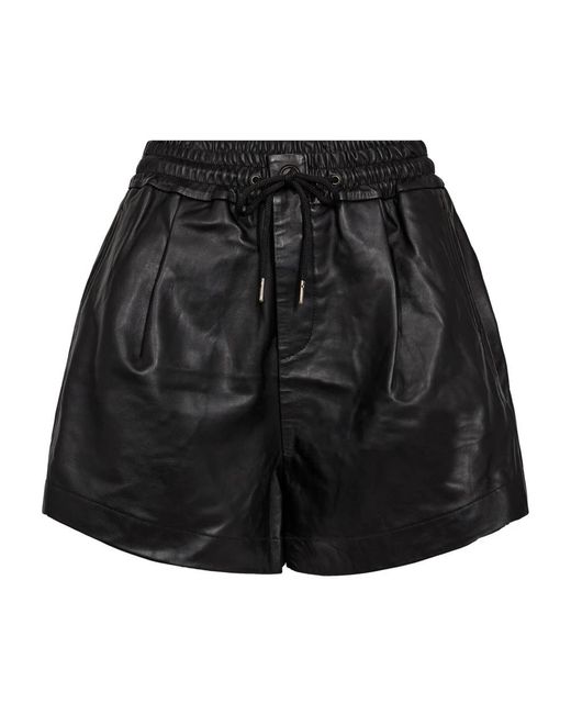 co'couture Black Short Shorts