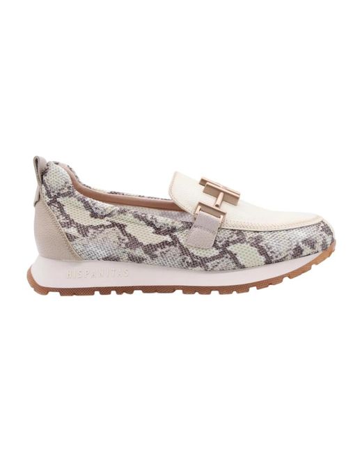 Hispanitas White Loafers
