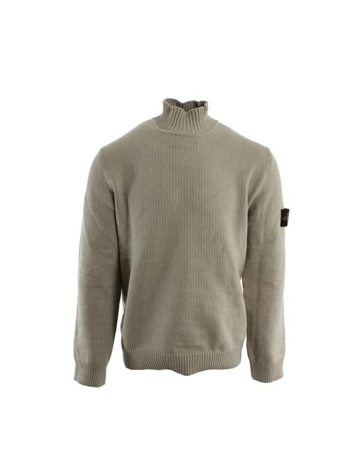Stone Island Gray Turtlenecks for men