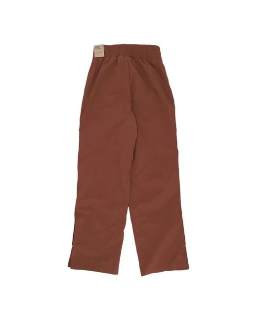Straight Trousers di Nike in Brown da Uomo