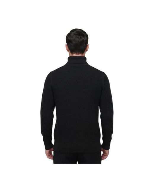 Daniele Alessandrini Black Turtlenecks for men