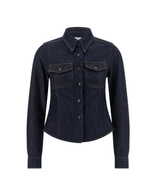 Dries Van Noten Blue Shirts