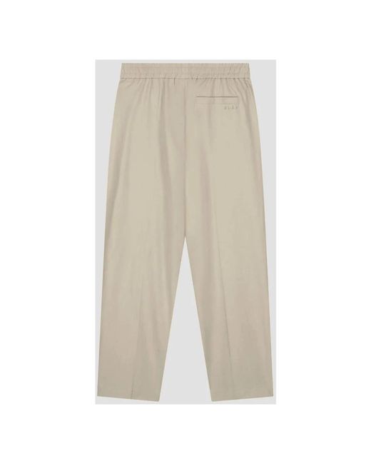 Olaf Hussein Natural Straight Trousers for men