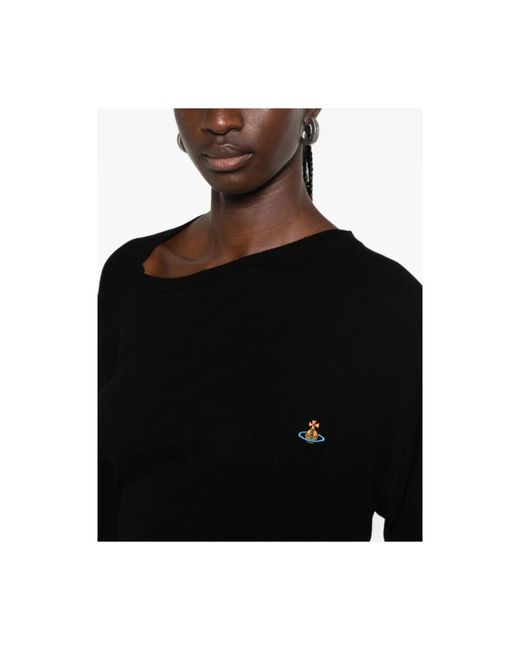 Vivienne Westwood Black Long Sleeve T-Shirts