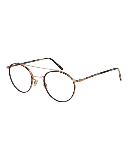 Andy Wolf Brown Aviator Frame