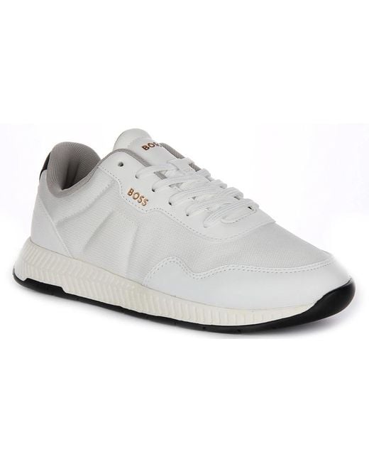 Boss White Sneakers for men