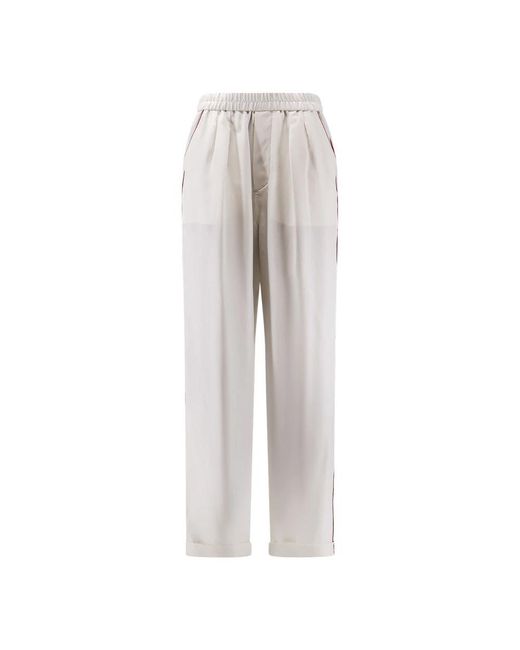 Tom Ford Gray Wide Trousers